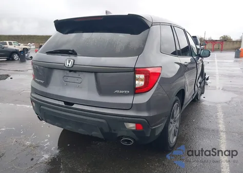 2021 Honda Passport Awd Ex-L from USA, damaged, VIN 5FNYF8H51MB023942